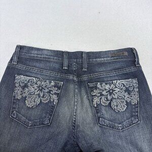 Lucky Brand Classic Rider Bootcut Jeans 6/28 Women’s Dark Wash, Mid-Rise Vintage